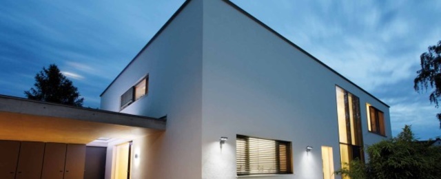 Außen­beleuchtung bei Elektro Adigüzel in Fernwald-Annerod
