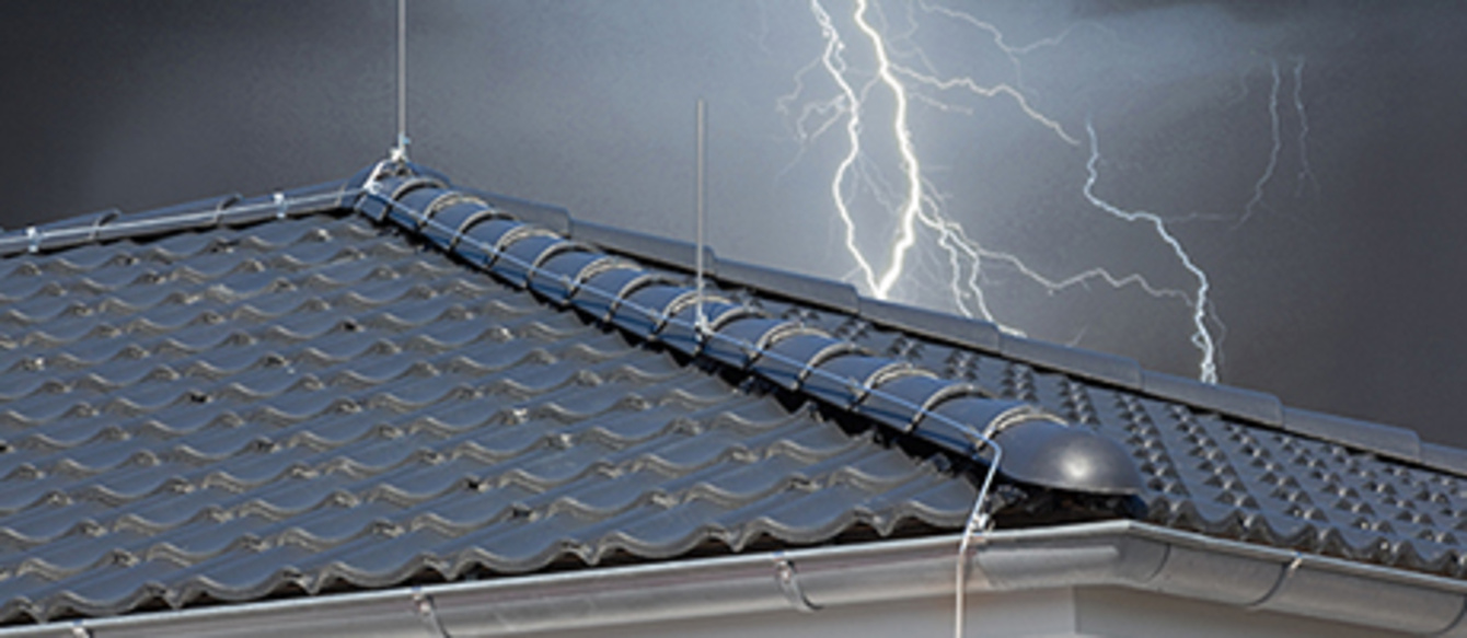 Äußerer Blitzschutz bei Elektro Adigüzel in Fernwald-Annerod